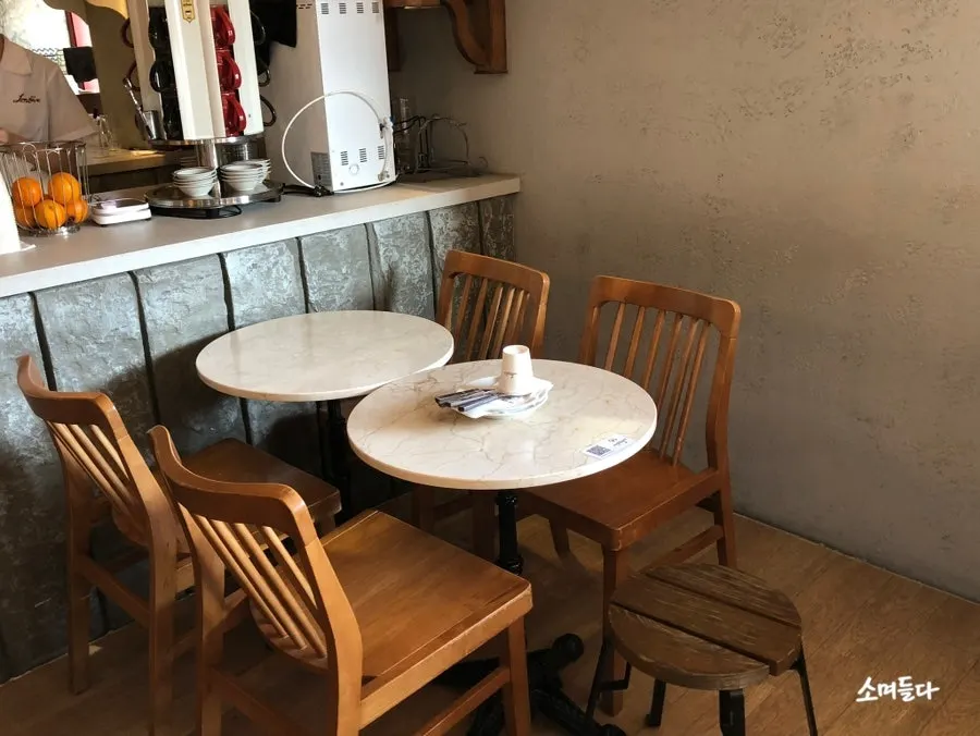 Sunlit interior at Low Five