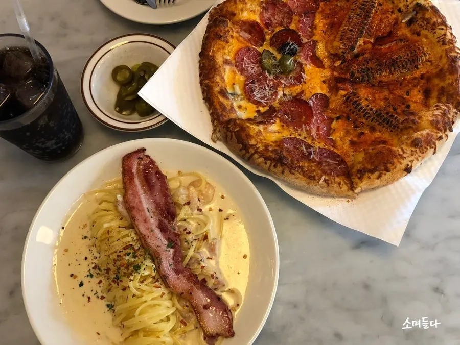 Low Five corn pizza