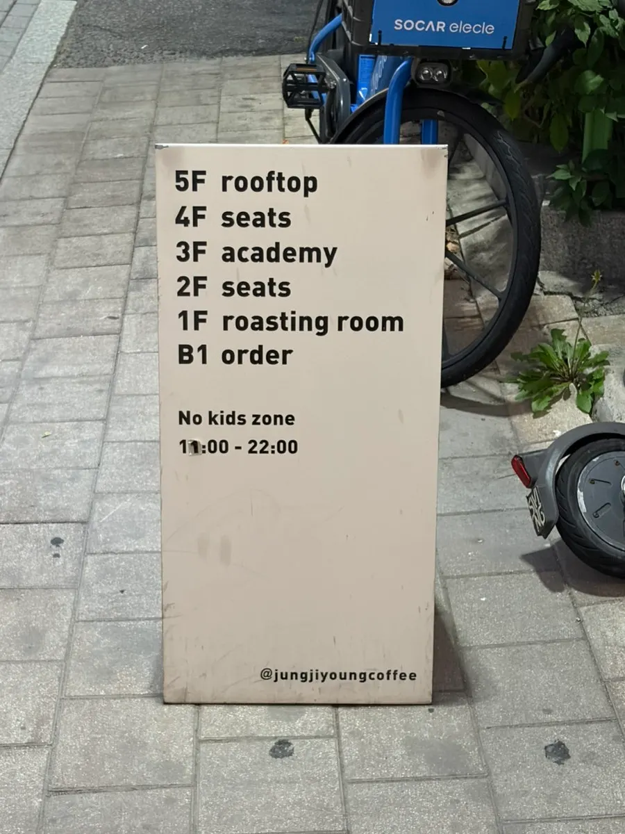 층별 이용 안내판