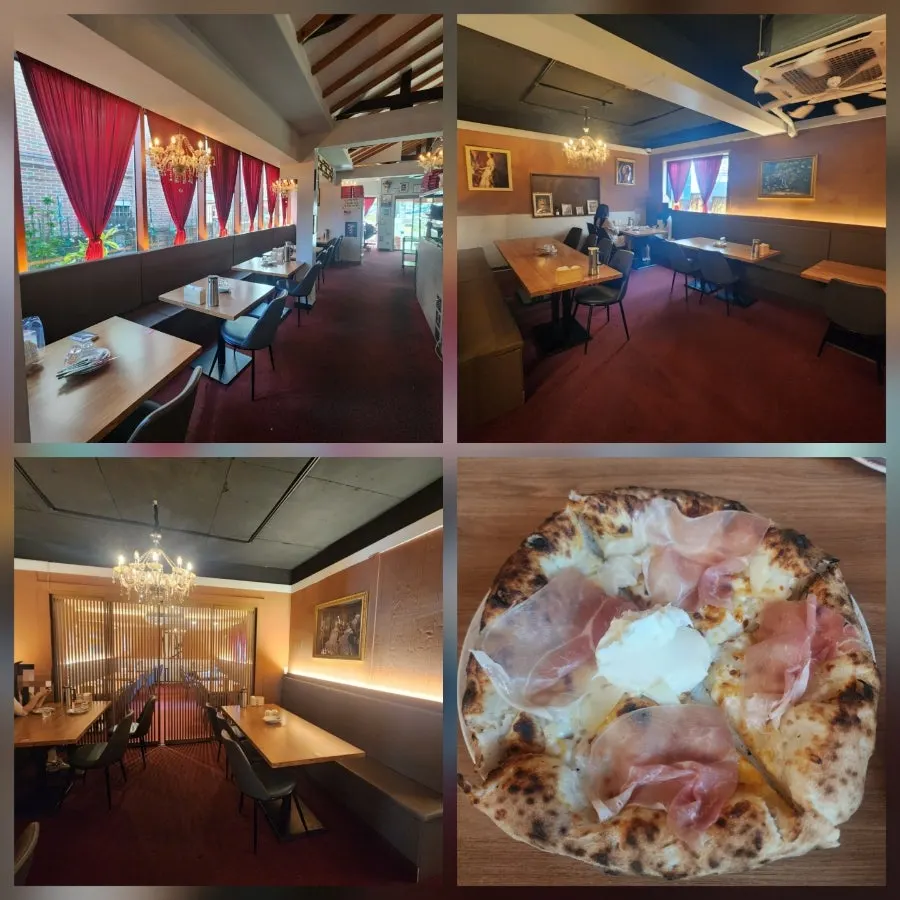 Introduction to The European Haenggung Main Branch's wood-fired pizza