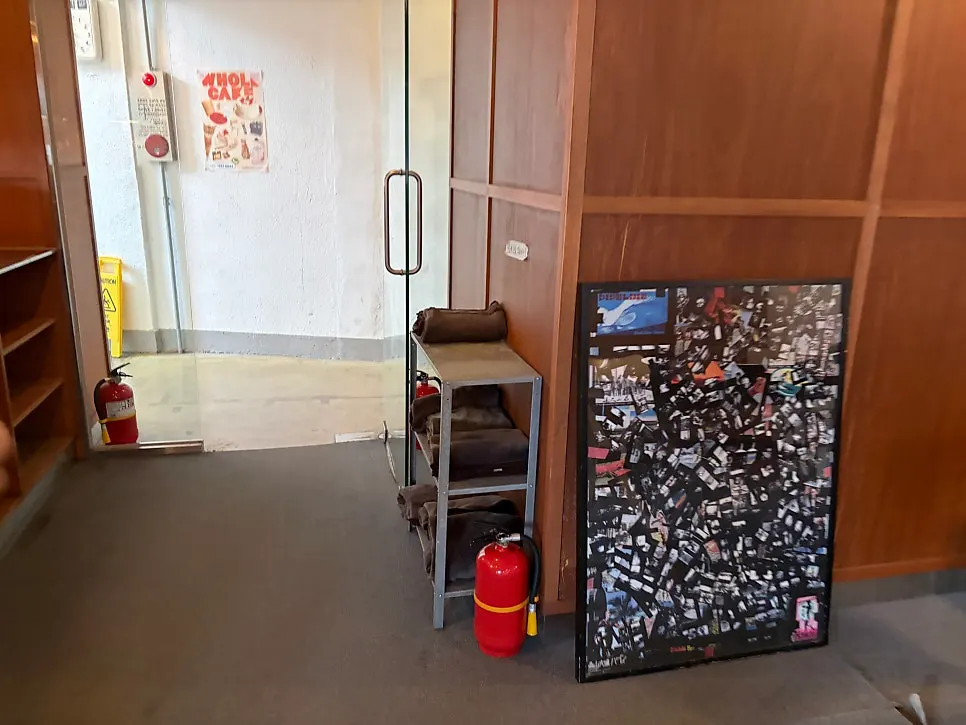 Café ordering area