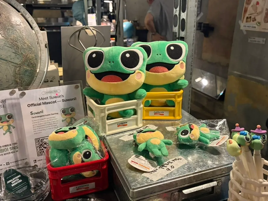 Suwon city mascot birthday candles