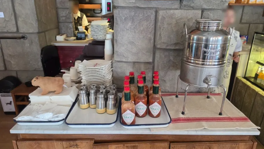 Table QR ordering and self-service bar
