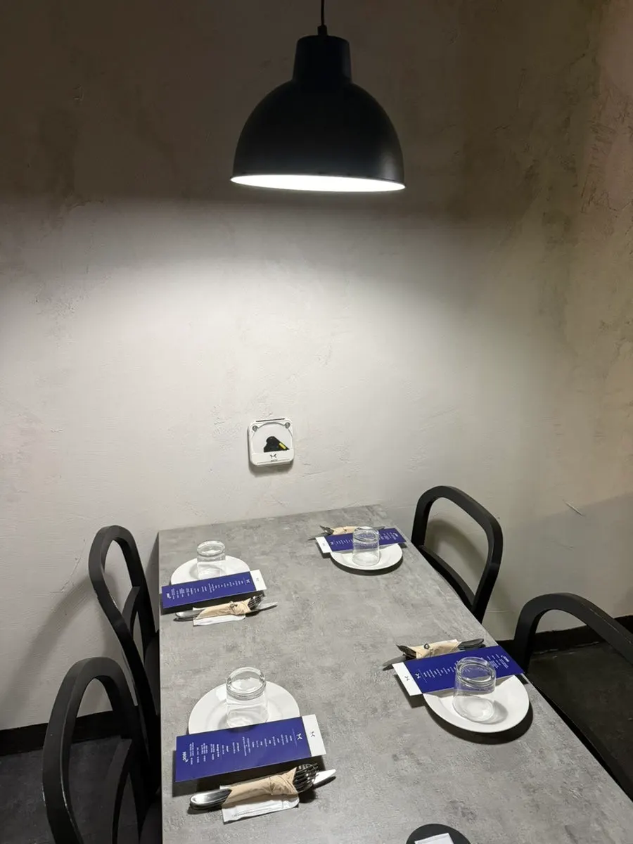 하도 입구 쪽 메뉴 안내