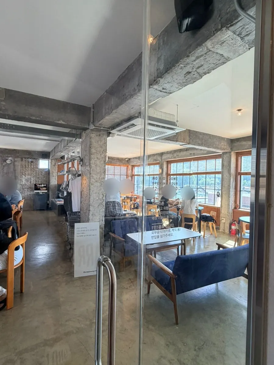 Fifth-floor rooftop café space