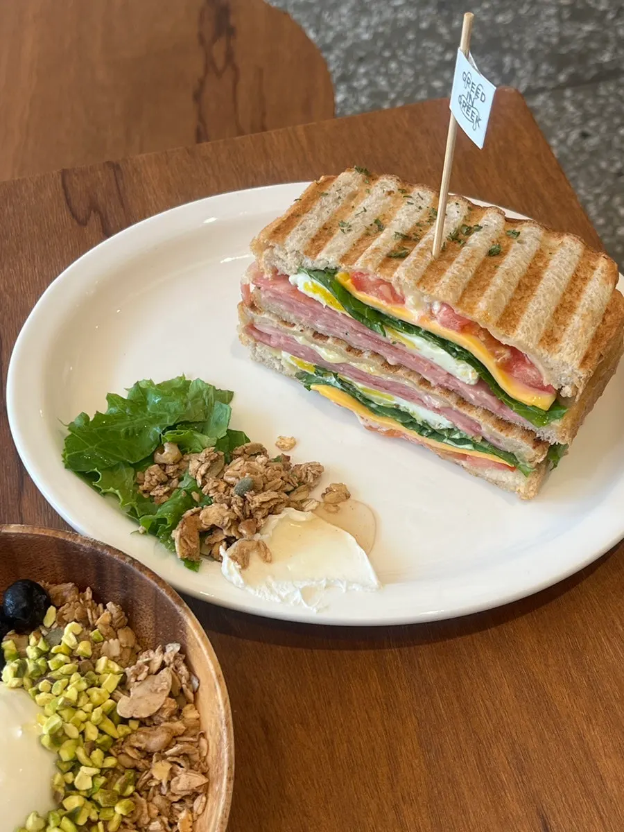 Thick Club Ham Cheese Sandwich