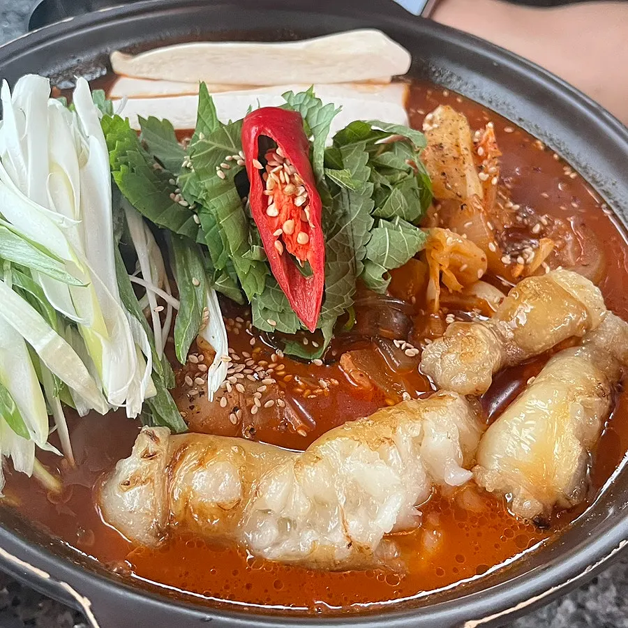 밥과 함께 먹기 좋은 직화족발