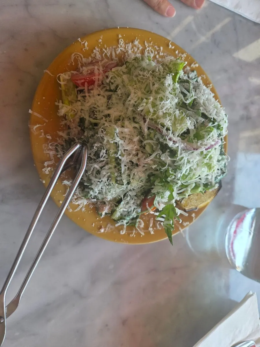 Parmesan Caesar salad