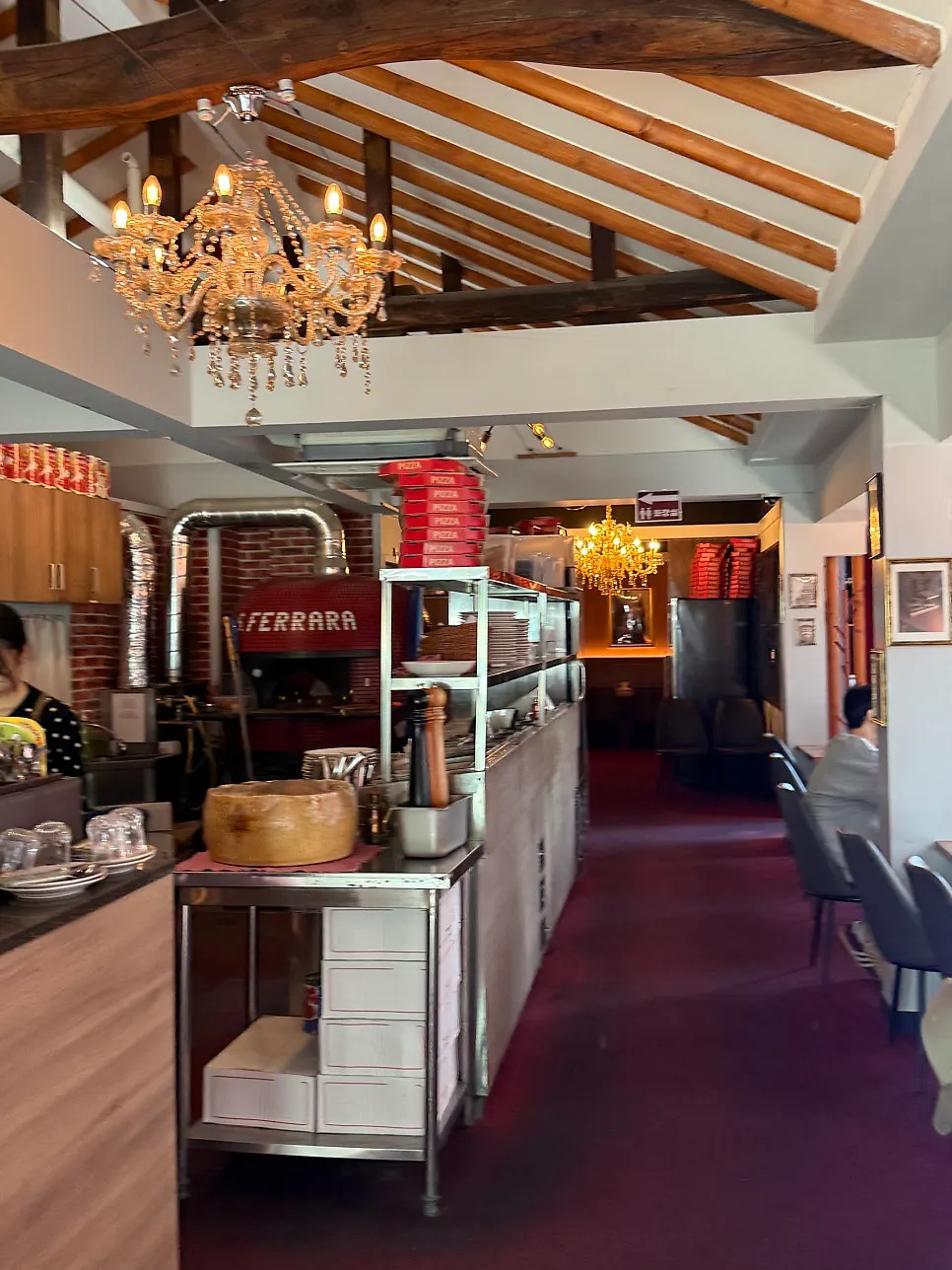 Elegant old-world interior atmosphere
