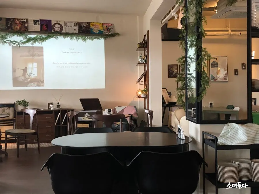 Spacious interior of Nonchalant Lounge