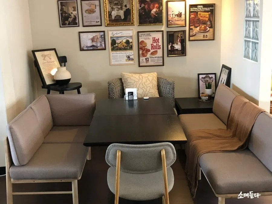 Comfortable spacing between tables at Nonchalant Lounge
