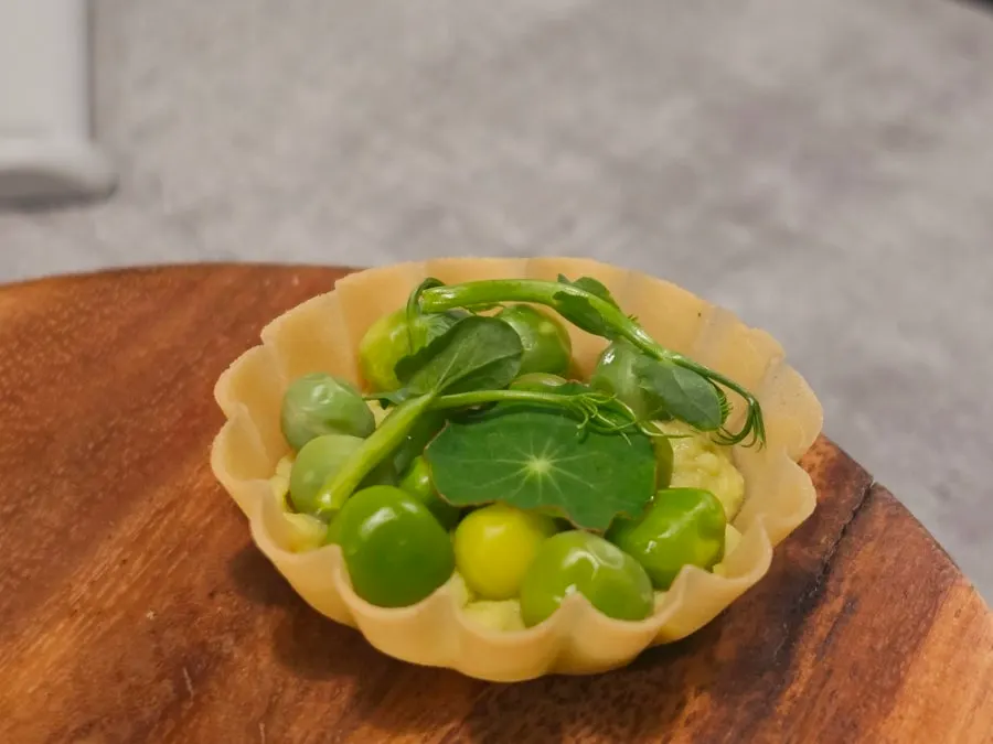 Hado基本套餐第一道菜两种挞