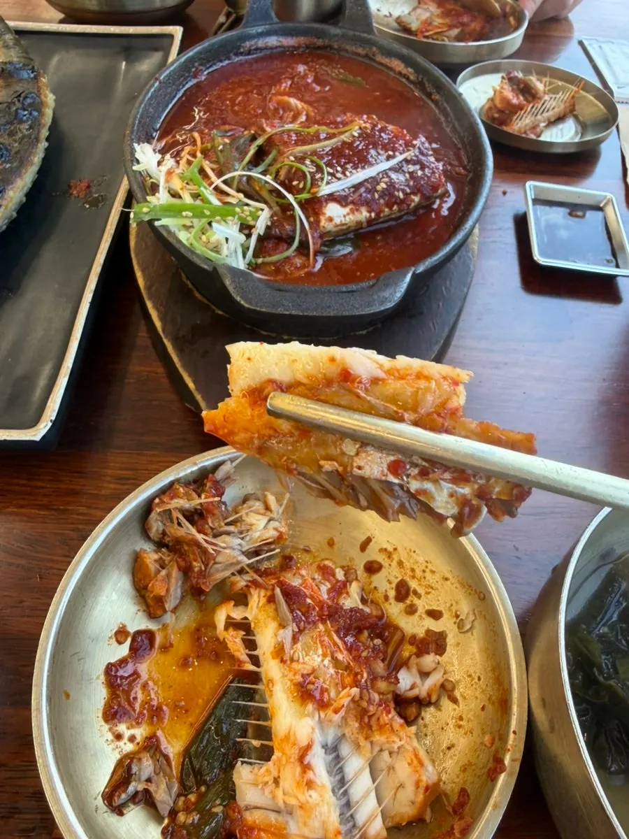 Flesh of braised cutlassfish