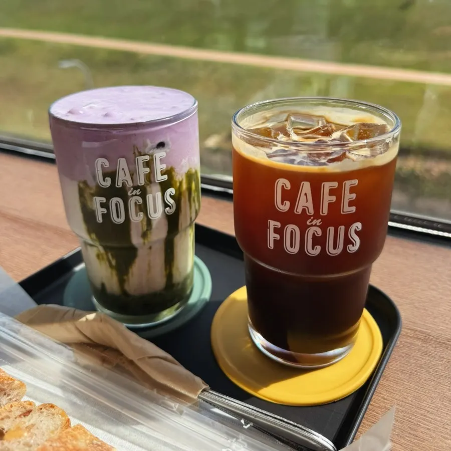 Intro image of drinks and ciabatta at Caffeine Focus