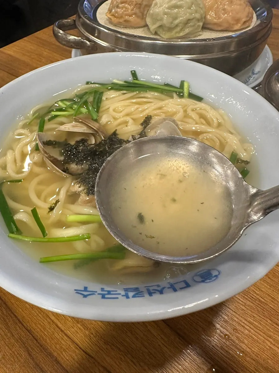 다선칼국수 본점 바지락 칼국수 한 그릇