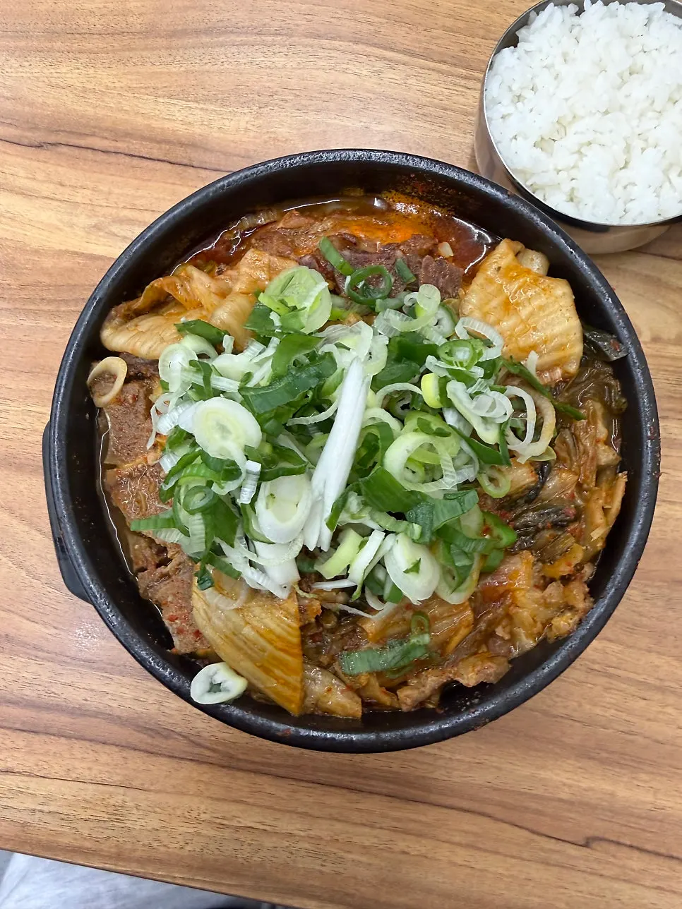 우거지 뼈해장국 한 그릇