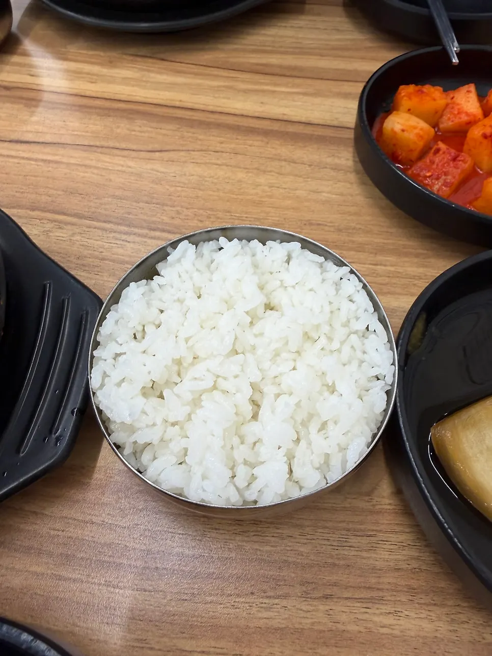 해장국과 함께 나온 공기밥