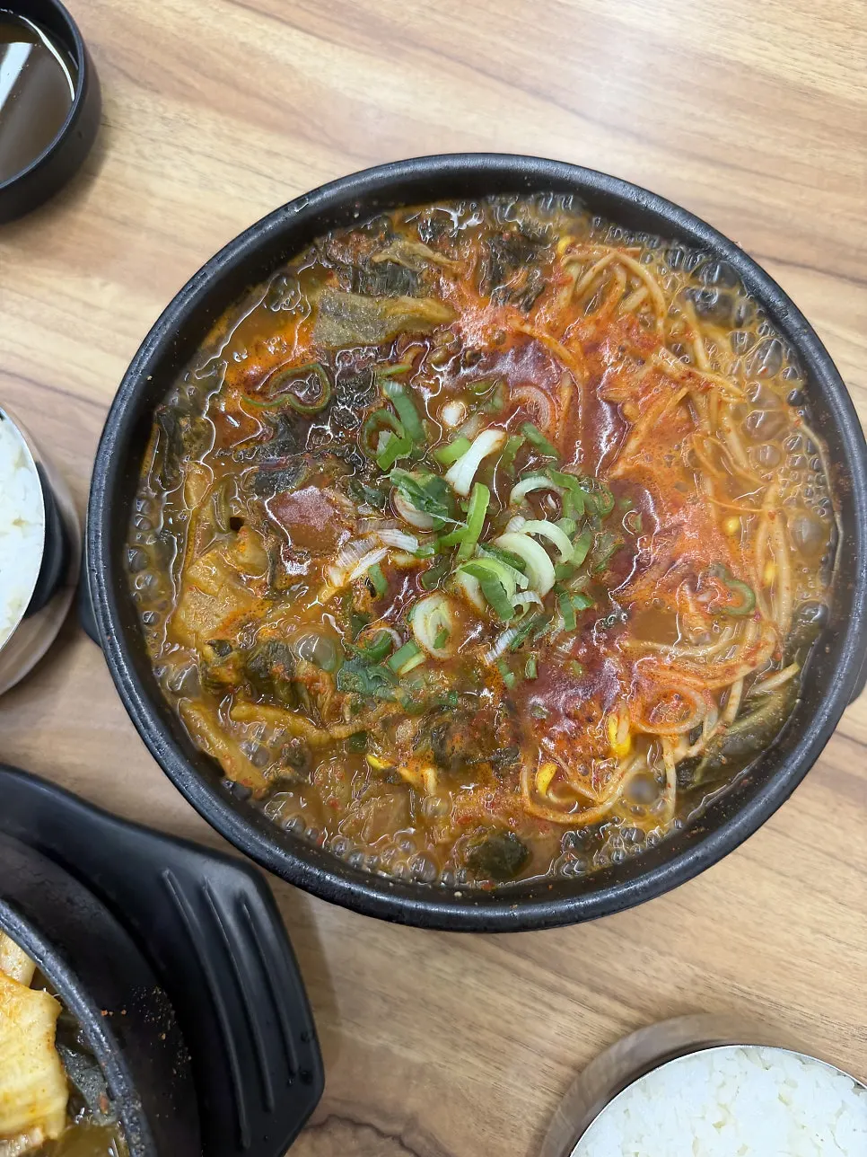 선지 해장국 얼큰한맛 한 그릇