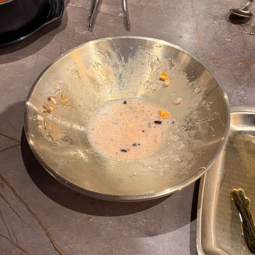 Bingsu served for dessert