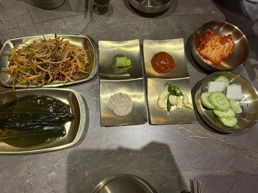 점심메뉴와 리뷰 이벤트 안내