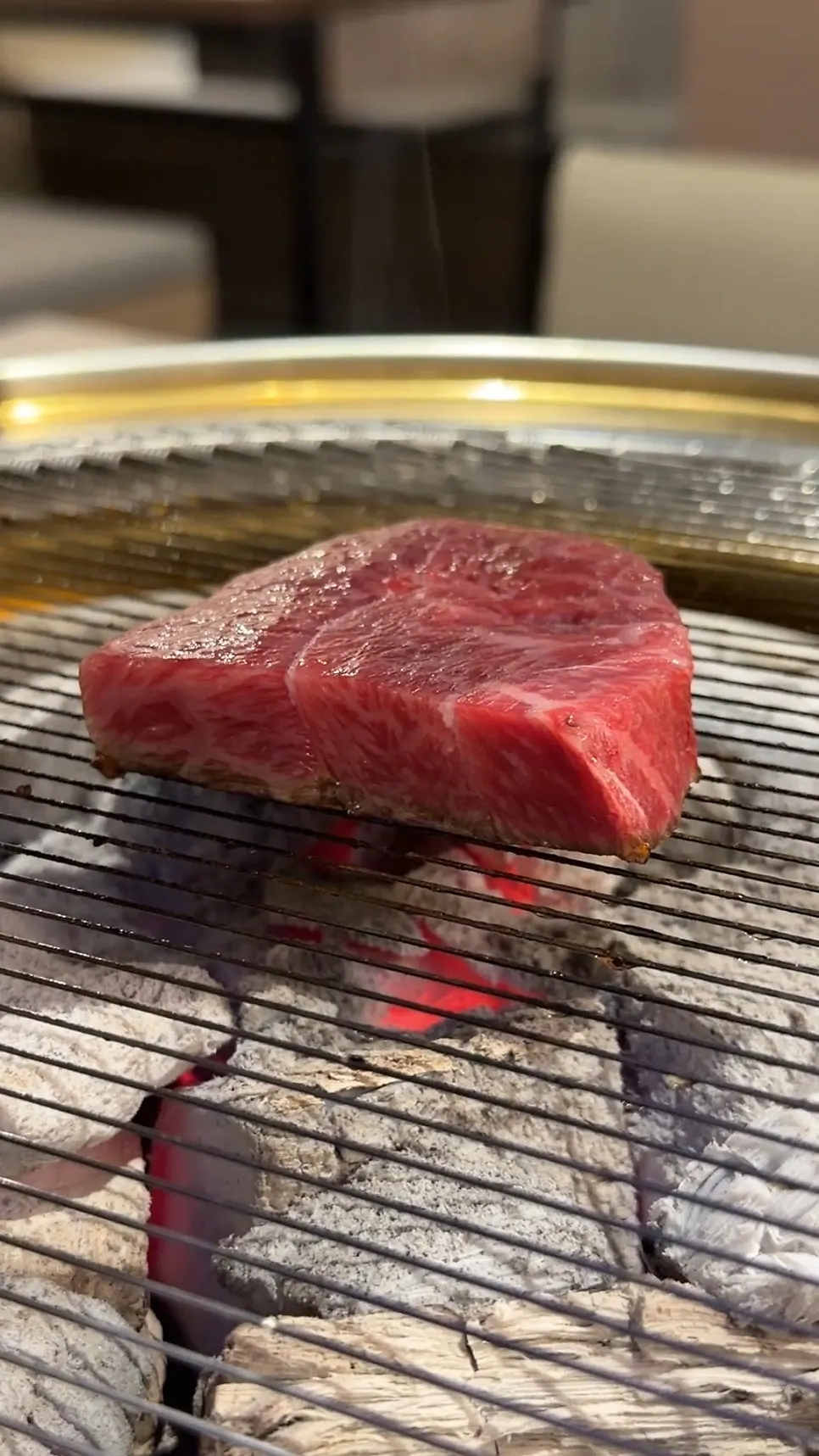 Seared hanwoo sirloin