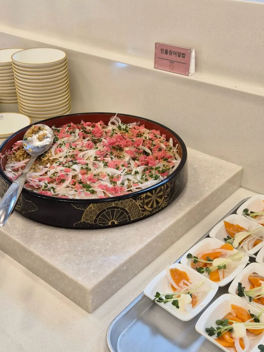 Plate of sushi and rolls from the sushi zone