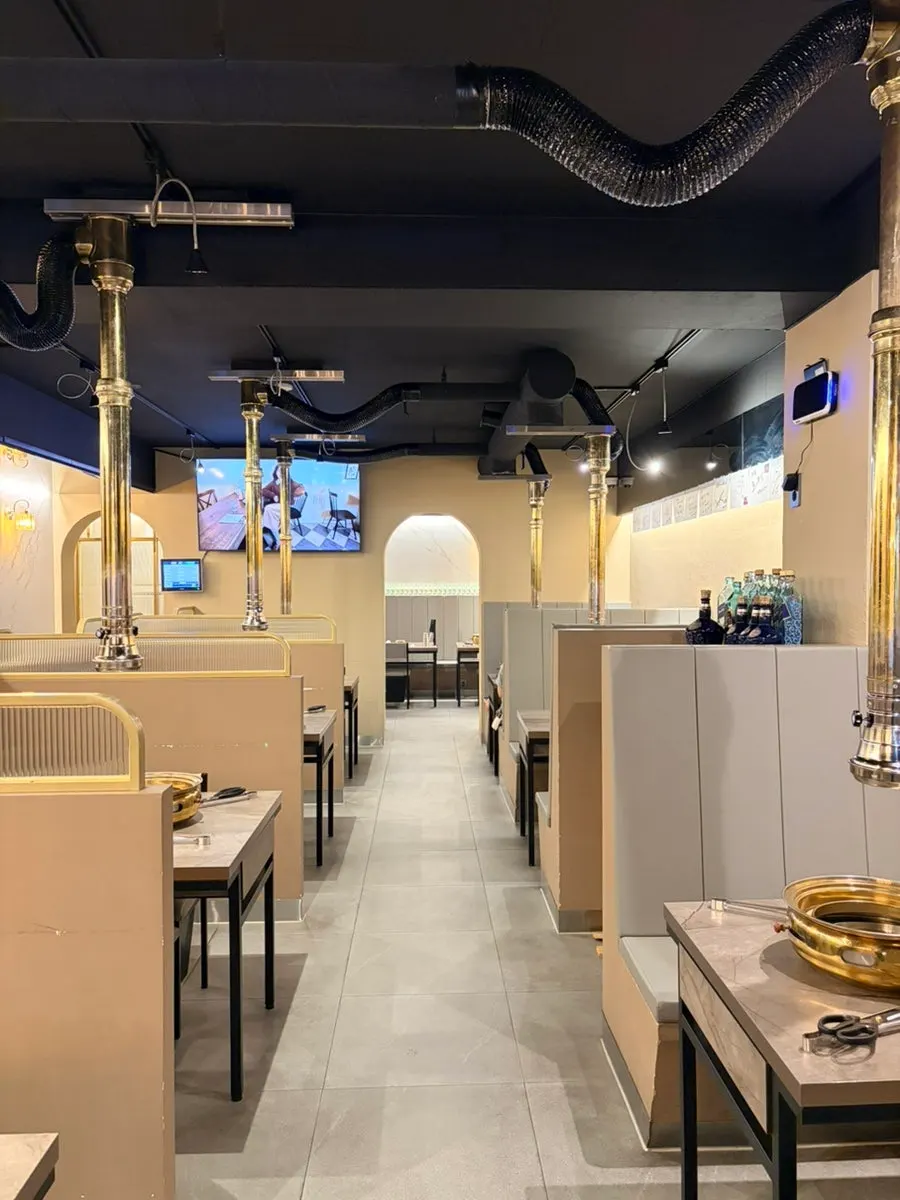 Interior of Yeongpo Hwa-ro Ingye Branch with a chandelier