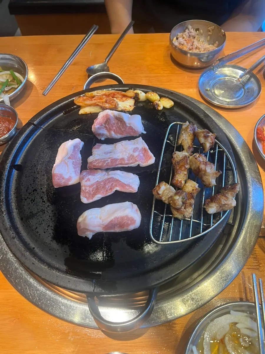 Premium pork jowl cut menu item