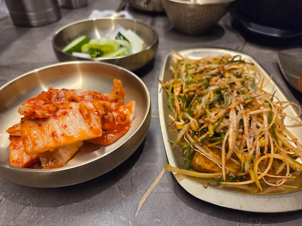 Hanwoo grilled directly over a charcoal brazier