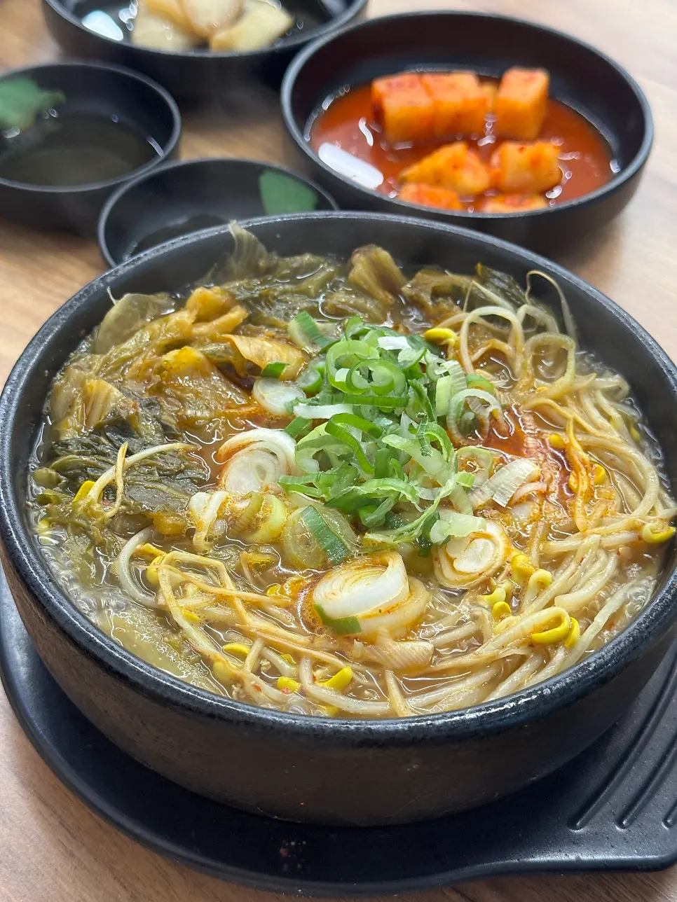 Hangover soup with selectable spice levels