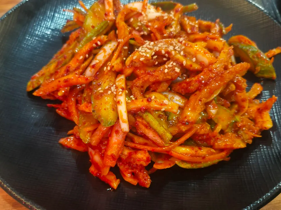 Haejangguk mixed with rice