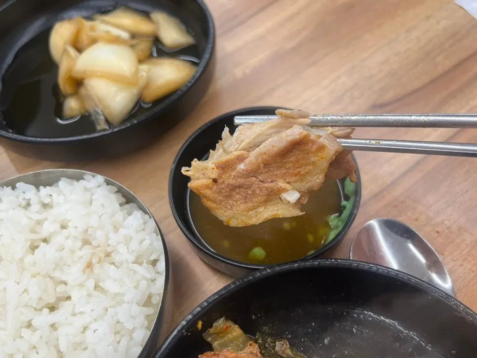 Tender meat that comes easily off the bone