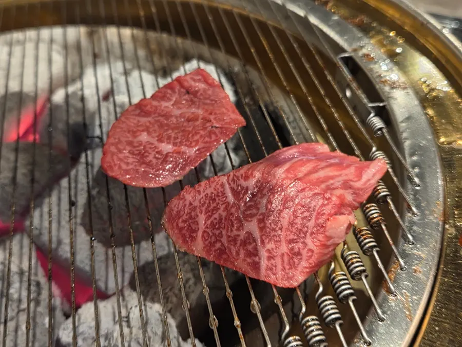 치마살과 업진살 구이