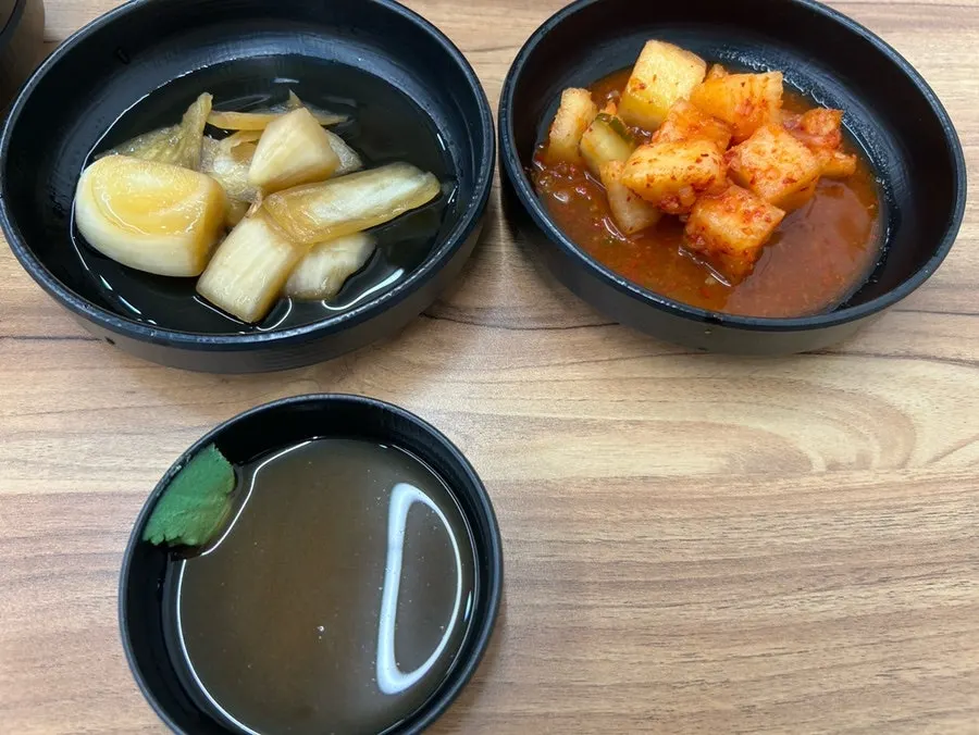 뼈해장국 맵기 선택 안내