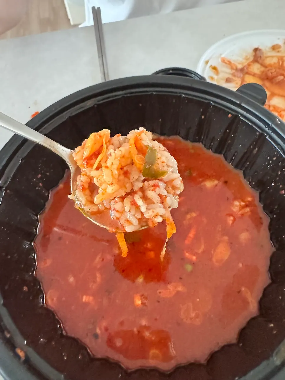 밥과 함께 먹는 뼈해장국