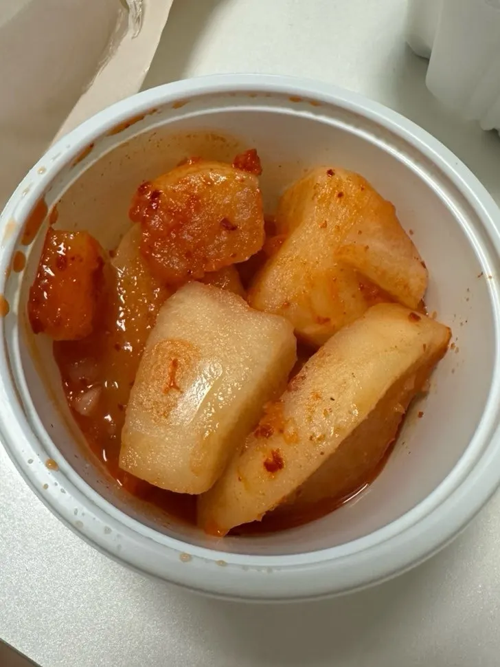 Hangover soup and mulhoe menu information