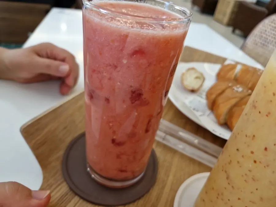 Refreshing tomato juice