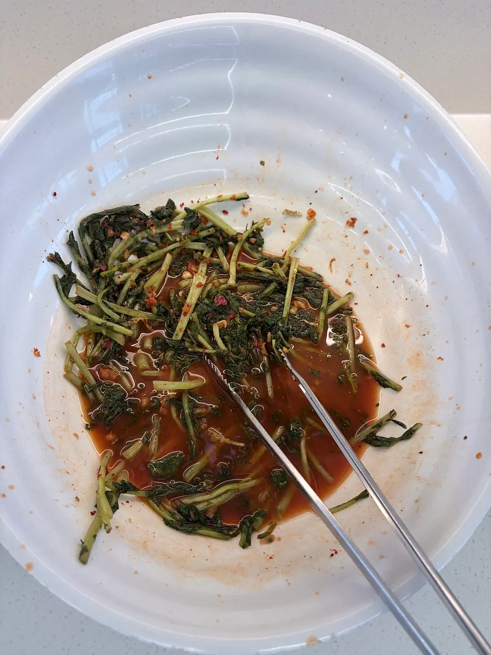 셀프바 청포묵무침