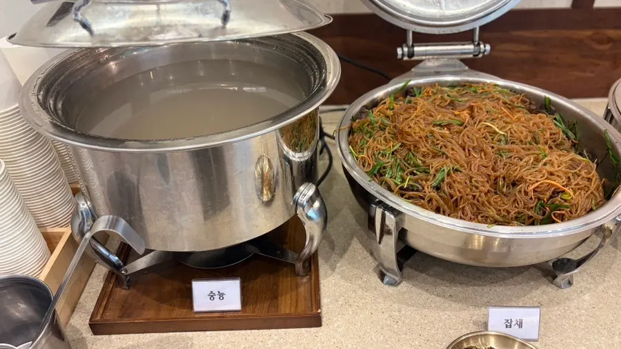 Self-serve bar corner at Boriook Main Branch
