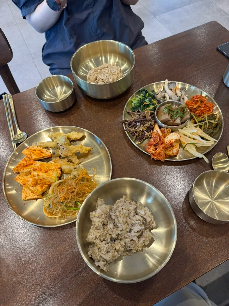 보리옥 본점 간식 셀프바 코너