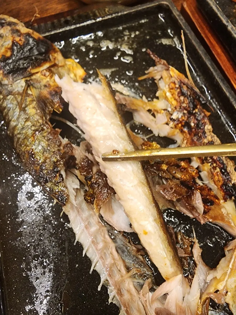 나물 비빔밥과 고등어구이