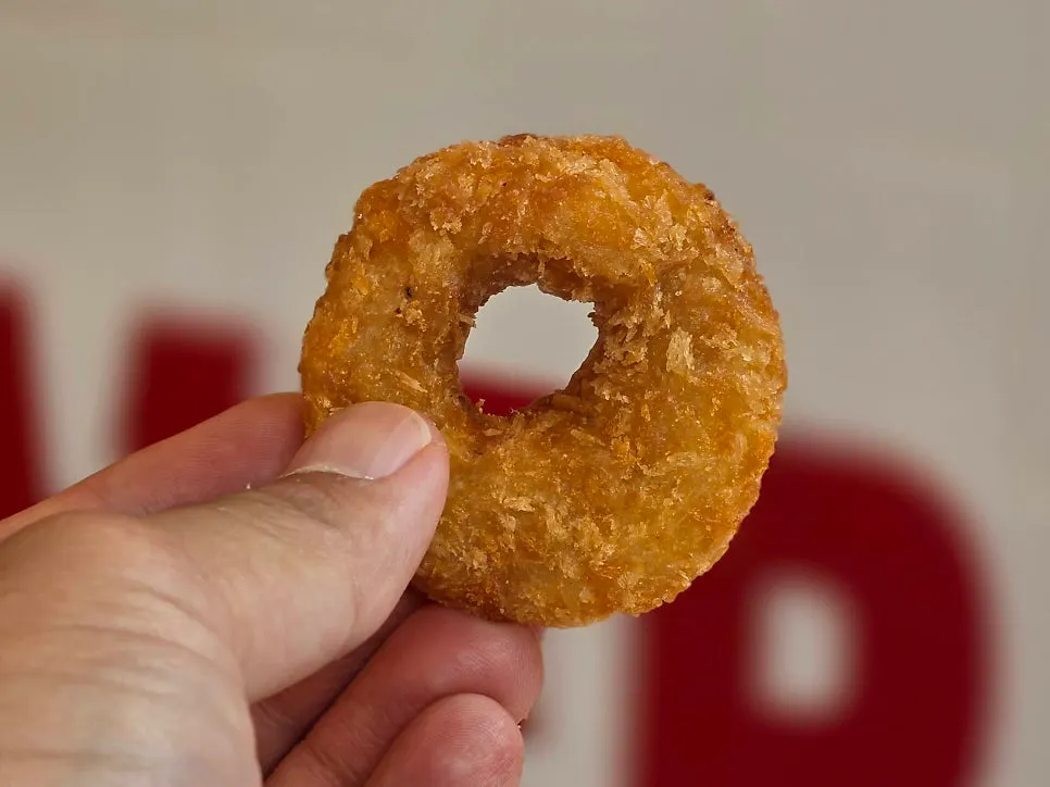 666버거 본점 치킨 사이드 클로즈업