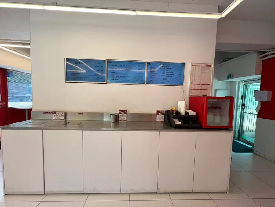 Table seating at 666 Burger Main Branch