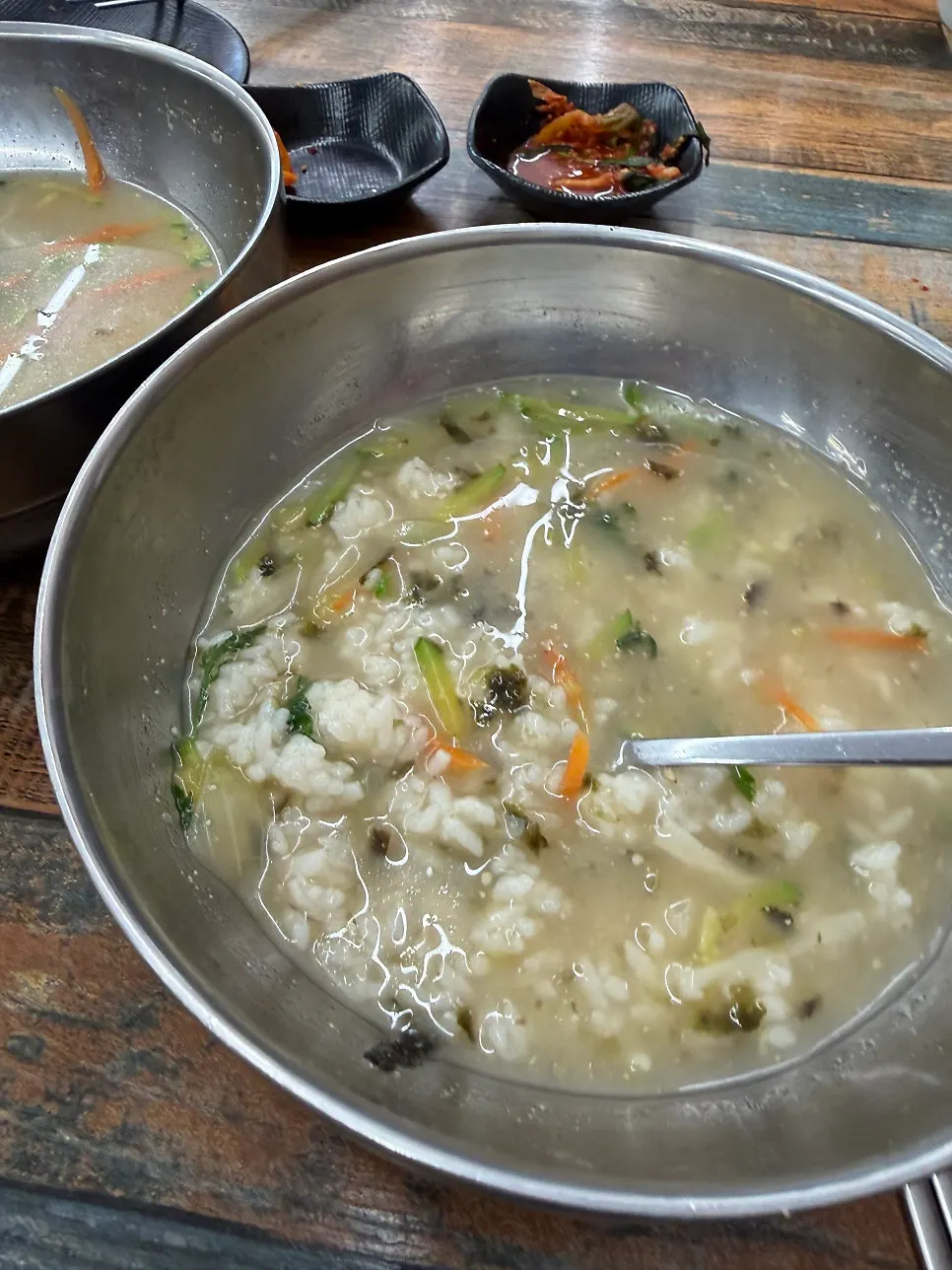 Nasi untuk dicampur ke kalguksu