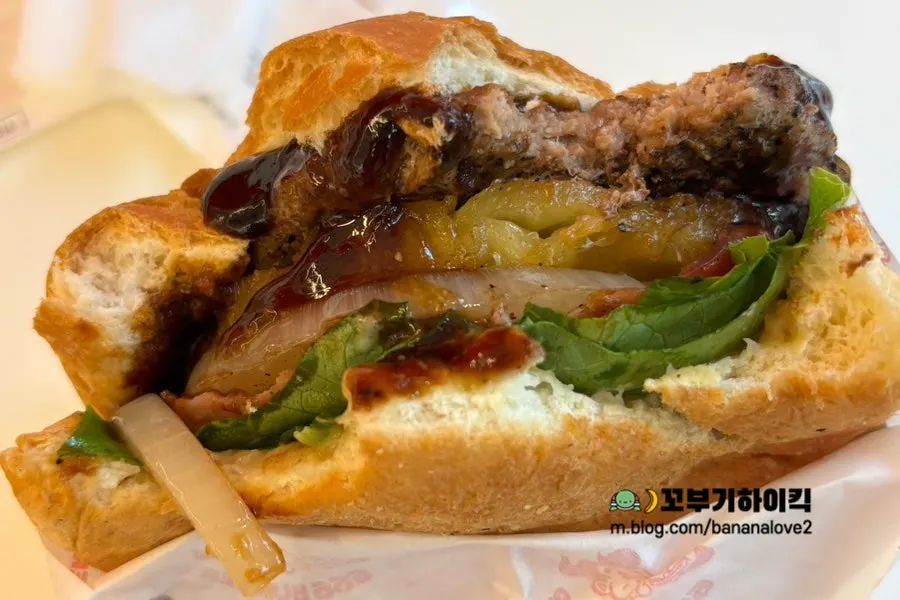 Crispy jumbo chicken leg meat inside