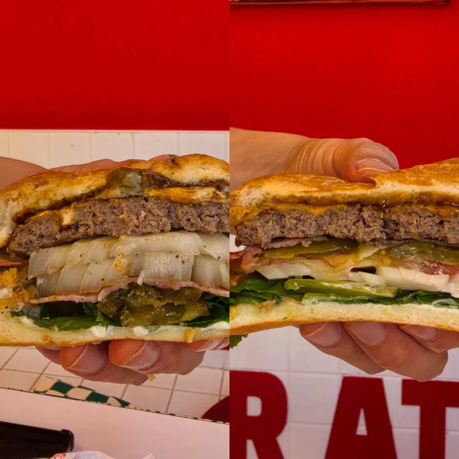 Closing photo from the visit to 666 Burger Main Branch