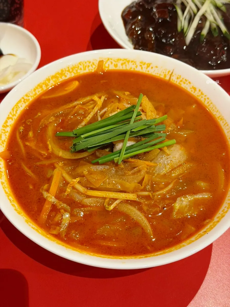Mirim Yangjang jjampong with rich, warming spicy broth