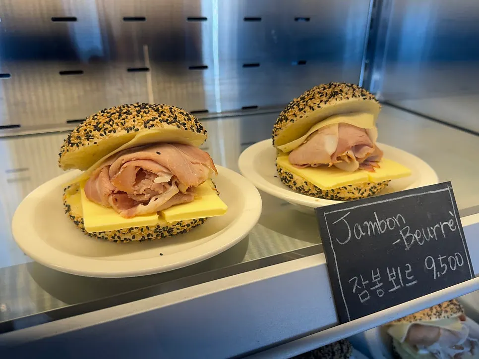 Various bagels including blueberry and potato