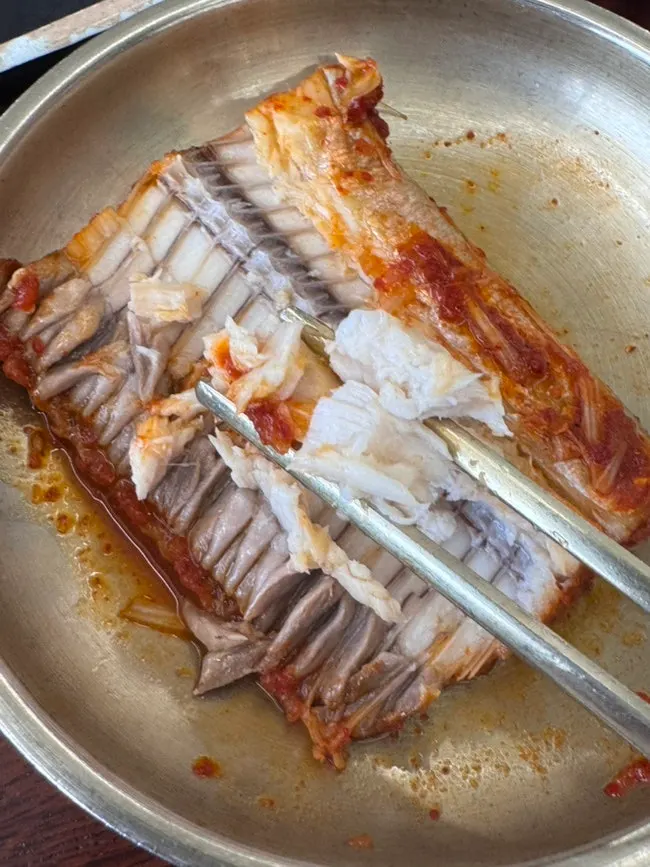 갈치조림 클로즈업