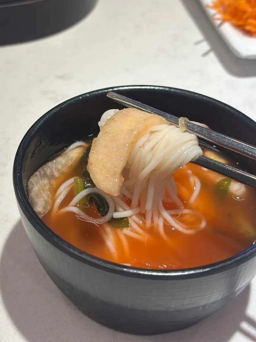 익기를 기다리는 샤브샤브